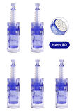 Dermapen Iğnesi Yuvarlak Nano 5 Adet Drpen A6 M5 M7 E30 N2 Mym Modeller Için Soketli Model