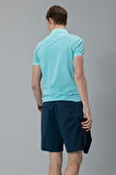 Vernon Spor Polo Erkek Tişört Aqua
