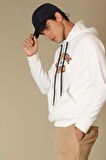 Lufian Erkek Charge Sweatshirt 6270049 Kırık Beyaz