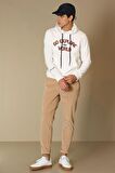 Lufian Erkek Charge Sweatshirt 6270049 Kırık Beyaz