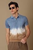 Lufian Erkek Kapar Spor Polo Yaka T-Shirt 627111040103 Vizon