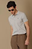 Lufian Erkek Laon Spor Polo Yaka T-Shirt 627111040091 Taş