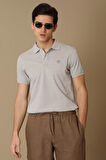 Lufian Erkek Laon Spor Polo Yaka T-Shirt 627111040091 Taş