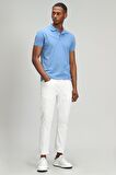 Lufian Erkek Laon Spor Polo Yaka T-Shirt 627111040091 Mavi