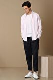 Lora Erkek Smart Gömlek Comfort Slim Fit Pembe