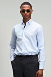 Harry Erkek Smart Gömlek Comfort Slim Fit Mavi