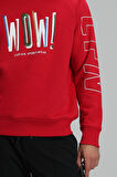 Lufian Erkek Harvey Sweatshirt 627112030082 Kırmızı