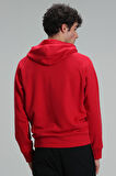 Lufian Erkek Harvey Sweatshirt 627112030082 Kırmızı