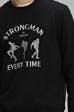 Lufian Erkek Edwın Sweatshirt 627112030076 Siyah