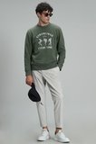 Edwın Erkek Sweatshirt Yeşil