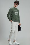 Edwın Erkek Sweatshirt Yeşil