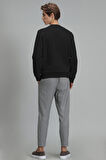Lufian Erkek Donovan Sweatshirt 627112030078 Siyah