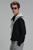 Lufian Erkek Vıana Basic Comfort Slim Fit Gömlek  112010565 Siyah