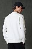 Todillo Erkek Sweatshirt Kırık Beyaz