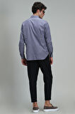 Fore Erkek Basic Gömlek Slim Fit Lacivert