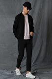 Jose Smart Erkek Chino Pantolon Slim Fit Siyah