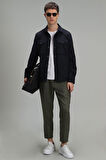 Karl Spor Erkek Chino Pantolon Tailored Fit Yeşil