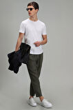 Karl Spor Erkek Chino Pantolon Tailored Fit Yeşil