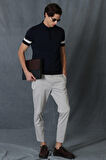 Alvı Smart Erkek Chino Pantolon Slim Fit Taş