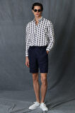 Cemer Erkek Smart Gömlek Comfort Slim Fit Beyaz