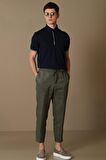 Polo Yaka Lacivert Erkek T-shirt 111040140