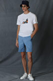 Andy Modern Grafik T- Shirt Beyaz
