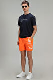 Stewart Modern Grafik T- Shirt Lacivert