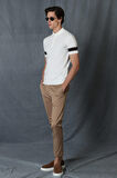 Alvı Smart Erkek Chino Pantolon Slim Fit Toprak