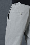 Hery Smart Erkek Chino Pantolon Slim Fit Açık Gri