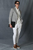 Phılıp Spor Erkek Blazer Ceket Slim Fit Gri