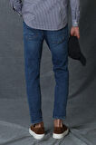 Davıd Smart Jean Erkek Pantolon Slim Fit Mavi