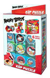 Angry Birds Anaokul Çocukları İçin 9 Parça Küp Eğitici Puzzle