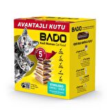 Bado Kedi Maması Kısırlaştırılmış Somonlu 5x1kg