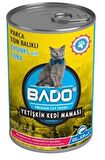 Bado Yaş Kedi Konserve Ton Balıklı  415 gr Mama