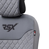Otom Rsx Diamond Koruyucu Deri Oto Koltuk Minderi
