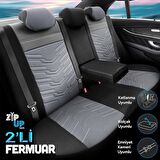 Otom Yeni Reflective Design Premium Stitch Tech Oto Koltuk Kılıfı Tam Set