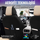 Otom Yeni Elegance Design Premium Özel Tasarım Oto Koltuk Kılıfı Tam Set
