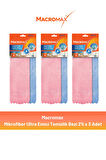 Macromax Ultra Emici Mikrofiber Temizlik Bezi 2'li x 3 Adet