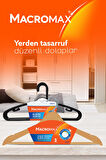Macromax Kristal Elbise Askısı 5'li