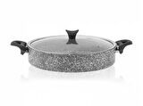 Taç 3465 Ultra Granit 24 cm Basık Tencere