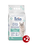 Felin Marsilya Sabunu Kokulu Topaklanan Kedi Kumu 5Lx2