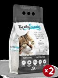 BentySandy Naturel Kokusuz Kedi Kumu 10L*2