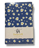 Sentor Sn-Ptfrd Papatya Desen Fermuarlı Defter