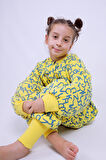 Babyhola 5-9 Yaş 2.5 Tog Sarı Kanarya Taraftar Elyaf Dolgulu Çocuk Uyku Tulumu 6020