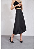 Saten Uzun Etek