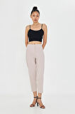 Pensli Yüksek Bel Atlas Pantolon