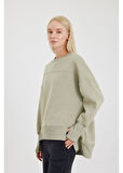 Asimetrik Oversize Sweatshirt