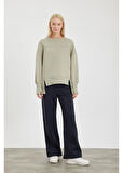 Asimetrik Oversize Sweatshirt