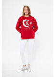Cumhuriyet Koleksiyonu Ay Yıldız Sweatshirt 