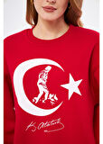 Cumhuriyet Koleksiyonu Ay Yıldız Sweatshirt 